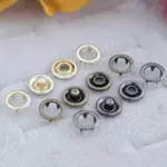 Metal Open Ring Prong Ring Snaps