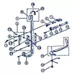 Presser Foot Shoe 68C1-192