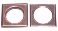 Pack of 5000 Large Curtain Grommets, Size #12 Square