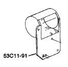 Capacitor Cover for Eastman Cutting Machines, 53C11-91