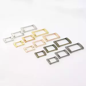 Metal Ring - Concave Rectangular Ring