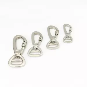 Nickel Locking Carabiner Clip