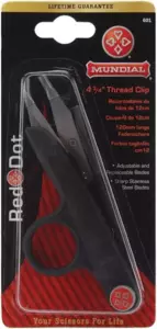 Thread Clippers, Mundial Red Dot, 4-3/4