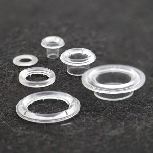 10 Sets Trimming Shop 42mm Plastic Eyelets Grommets with Washers for Curtains White Drapes or Tarpaulins