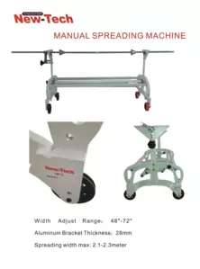 Cloth Spreader Manual Expandable