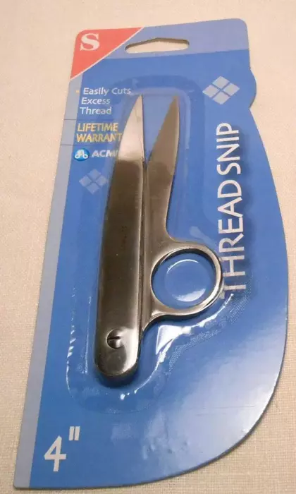 Thread Snips, Stainless Steel, 4