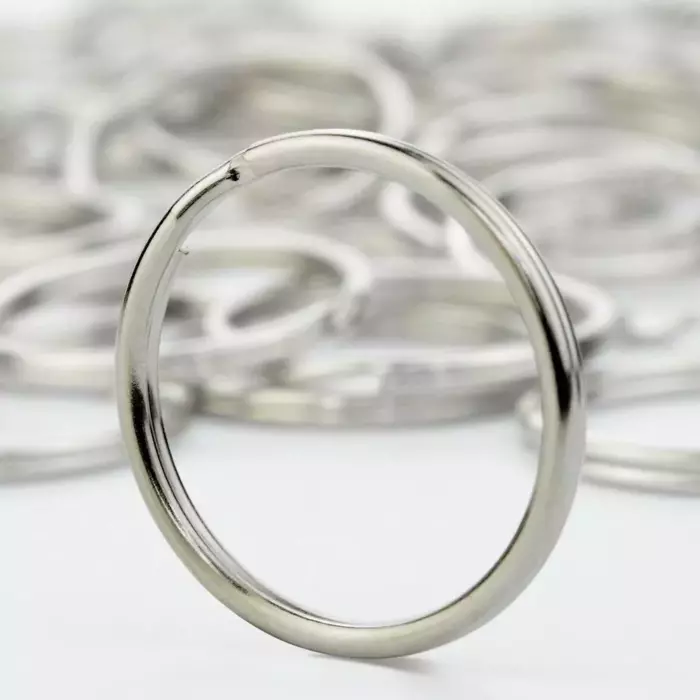 Metal Ring - Split Keychain Rings