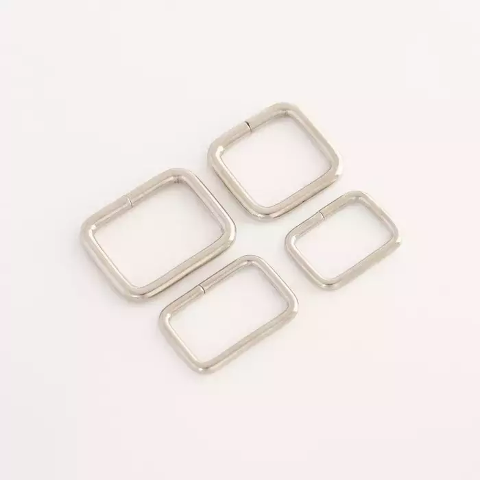 Non Welded Metal Ring - Square Ring