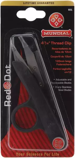 Thread Clippers, Mundial Red Dot, 4-3/4