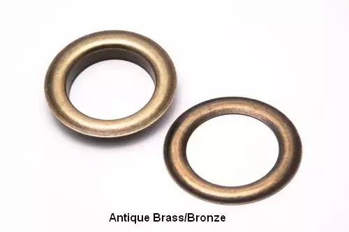 Antique Brass Curtain Grommets