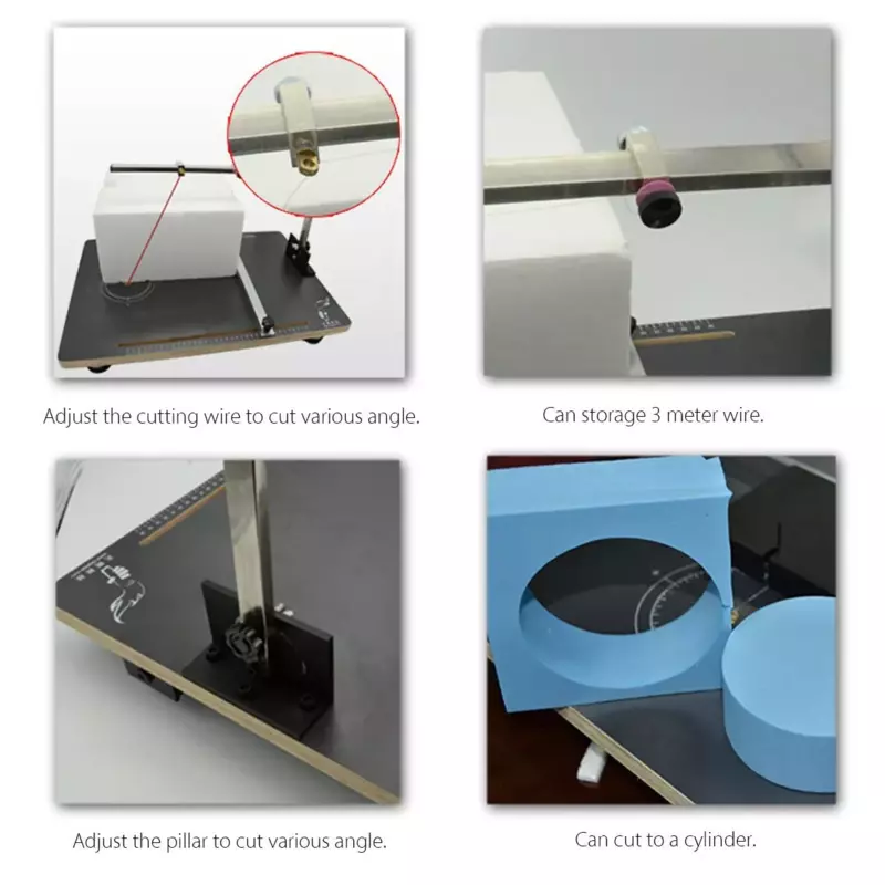 Hot Wire Styrofoam Foam Cutting Machine